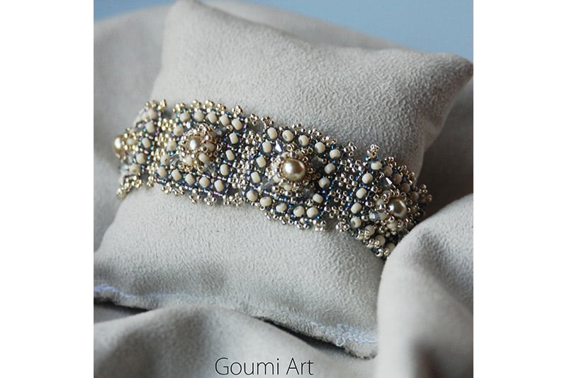 Goumi art: Υλικά και σεμινάρια bead weaving